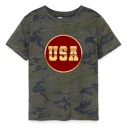 Golden USA Seal - Toddler Fine Jersey T-Shirt
