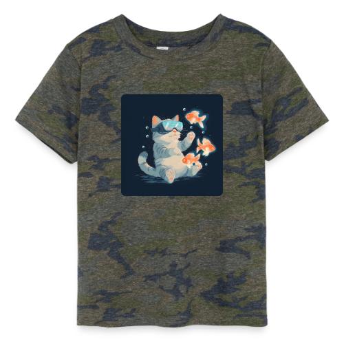 Cat: VR Fish Chase - Toddler Fine Jersey T-Shirt