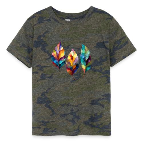 Art: Colorful Leaf Harmony - Toddler Fine Jersey T-Shirt