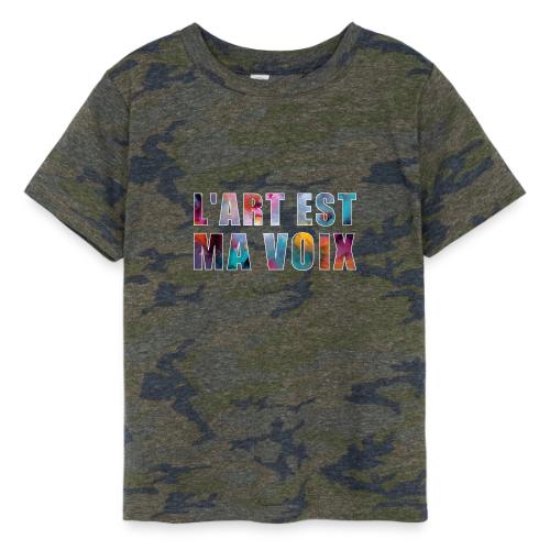 Art is my voice - Toddler Fine Jersey T-Shirt
