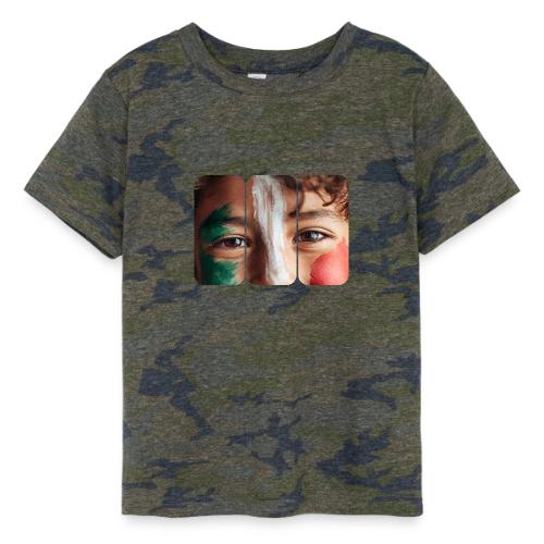 Mexico: Three Stripes of Pride - Toddler Fine Jersey T-Shirt