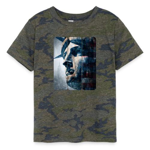 USA: Urban Liberty Triptych - Toddler Fine Jersey T-Shirt