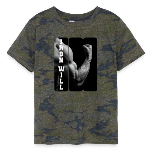 Bodybuilding: Iron Will - Toddler Fine Jersey T-Shirt