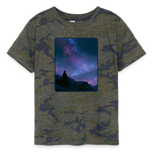 Stargazer Nebula Night Sky Art - Toddler Fine Jersey T-Shirt