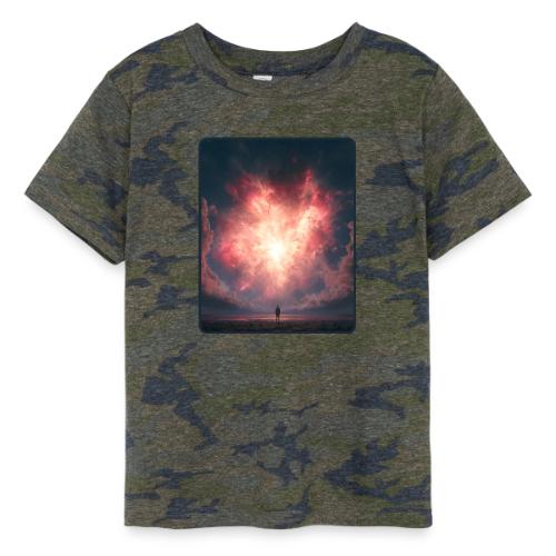 Supernova Sky Sci-Fi Artwork - Toddler Fine Jersey T-Shirt