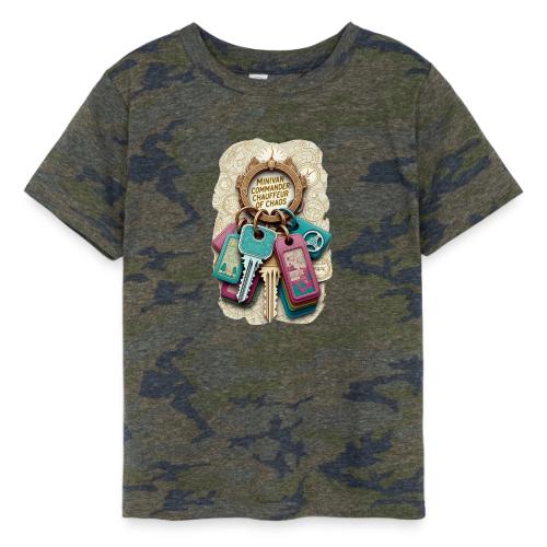 Minivan Commander T Shirt, Chauffeur of Chaos Mug - Toddler Fine Jersey T-Shirt