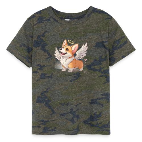 Angel Wings Corgi - Toddler Fine Jersey T-Shirt