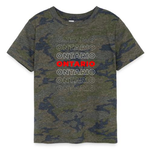 Ontario Outline - Toddler Fine Jersey T-Shirt