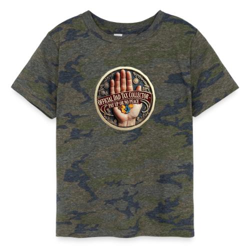 Dad Tax Collector Medallion T Shirt - Toddler Fine Jersey T-Shirt
