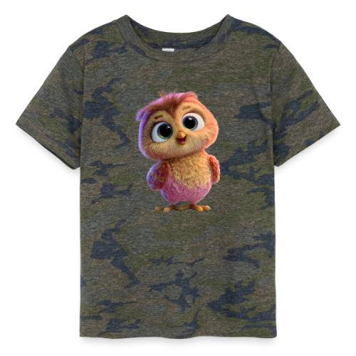Adorable Baby Owl with Big Eyes - Toddler Fine Jersey T-Shirt