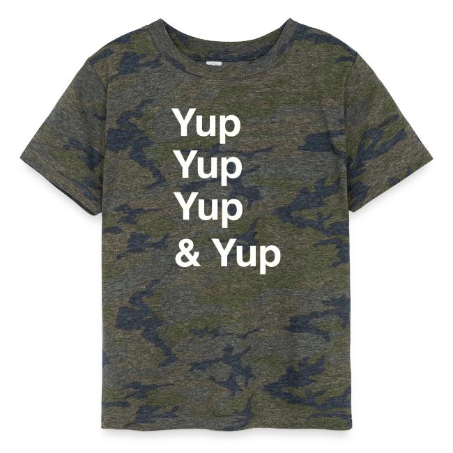 Yup, Yup, Yup & Yup