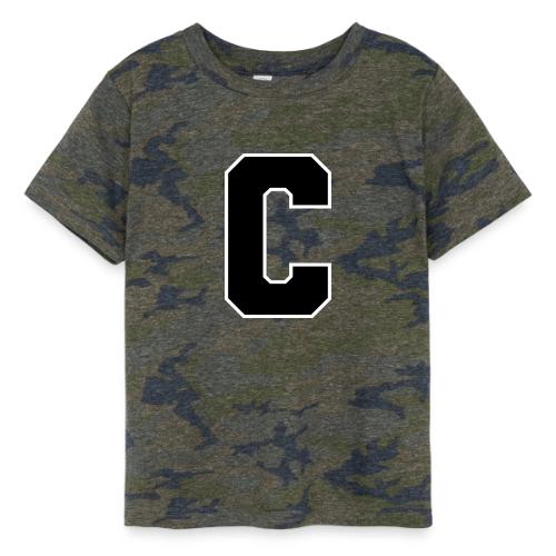 Varsity Letter C Collegiate Monogram - Toddler Fine Jersey T-Shirt