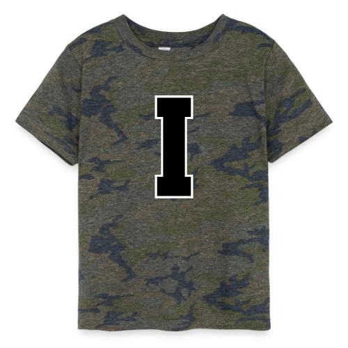 Varsity Letter I Collegiate Monogram - Toddler Fine Jersey T-Shirt