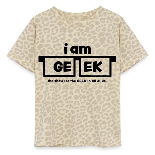 iamGEEK Classic Black - Toddler Fine Jersey T-Shirt