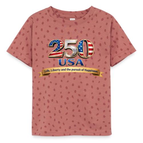 250 USA Liberty Banner - Toddler Fine Jersey T-Shirt