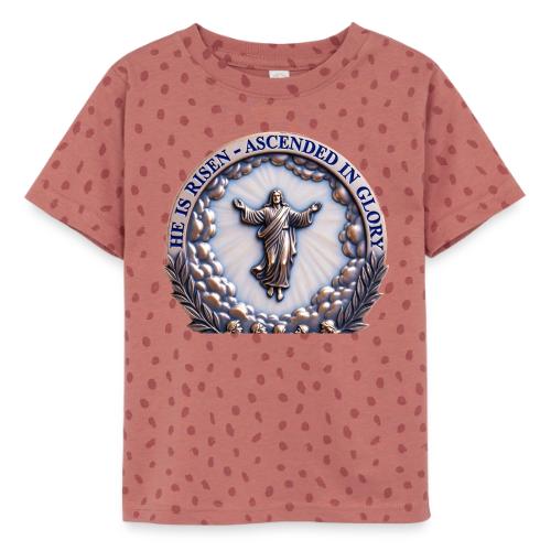 He Is Risen Ascended In Glory T Shirt, Gift - Toddler Fine Jersey T-Shirt