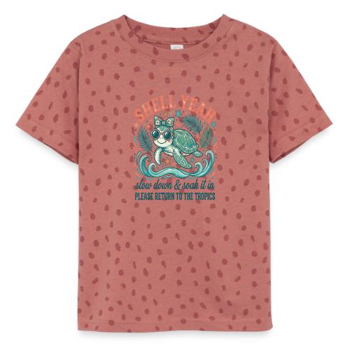 Shell Yeah Sea Turtle Beach Vibes - Toddler Fine Jersey T-Shirt