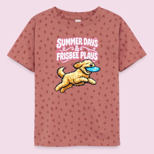 Summer Days & Frisbee Plays - Toddler Fine Jersey T-Shirt
