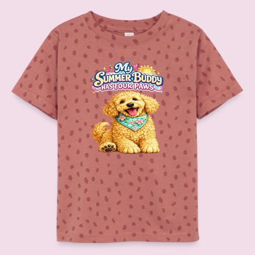 My Summer Buddy Has Four Paws - Toddler Fine Jersey T-Shirt