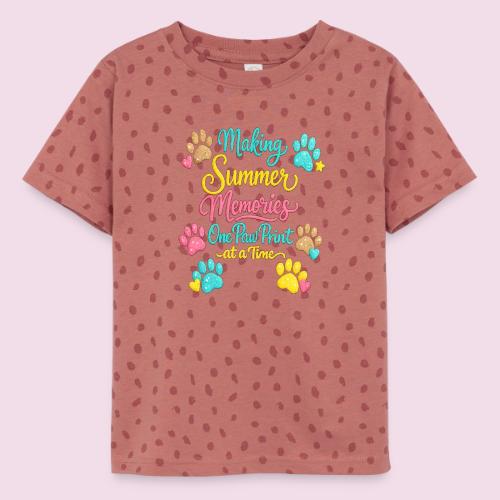 Making Summer Memories Faux Embroidery - Toddler Fine Jersey T-Shirt
