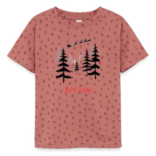 Joyful Tidings Christmas T-Shirt - Toddler Fine Jersey T-Shirt