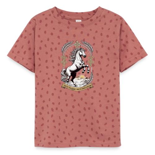 Year of the Horse Rearing T Shirt, Lunar New Year - Toddler Fine Jersey T-Shirt