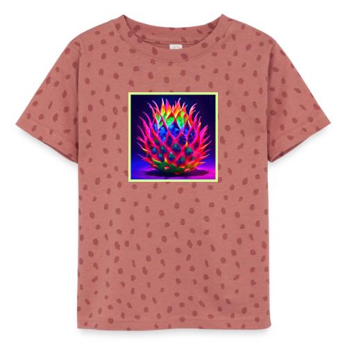 Electric Neon Dragon Fruit - Toddler Fine Jersey T-Shirt