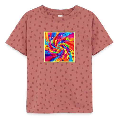 Colorful Fruit Vortex - Toddler Fine Jersey T-Shirt