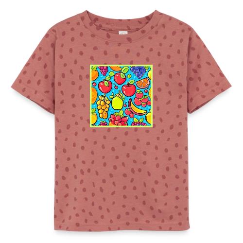 Fruitful Pattern Design - Toddler Fine Jersey T-Shirt