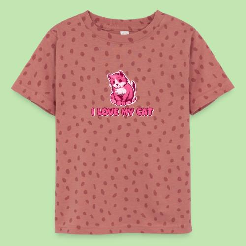I love my cat - Toddler Fine Jersey T-Shirt