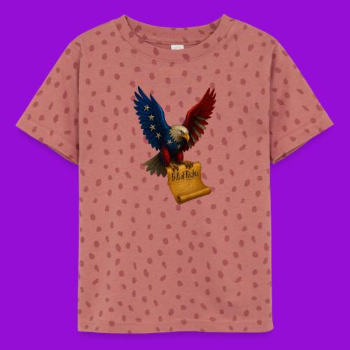Bill of Rights Bald Eagle - Toddler Fine Jersey T-Shirt