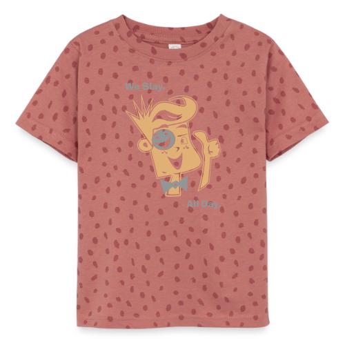 We Slay All Day Shiny Shirt Metallic Silver & Gold - Toddler Fine Jersey T-Shirt