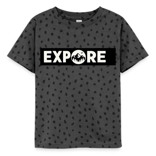 Adventure Oxygen Nature Mountain Forest Typography - Toddler Fine Jersey T-Shirt