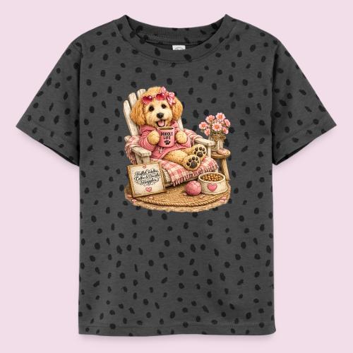 Just Enjoying Life Doodle Dog - Toddler Fine Jersey T-Shirt