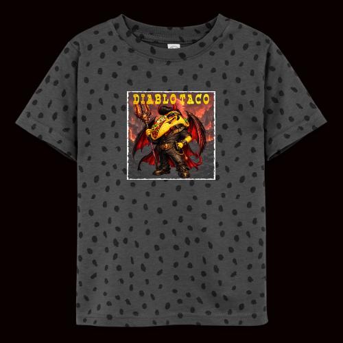 The Diablo Taco Spicy Demon Character - Toddler Fine Jersey T-Shirt
