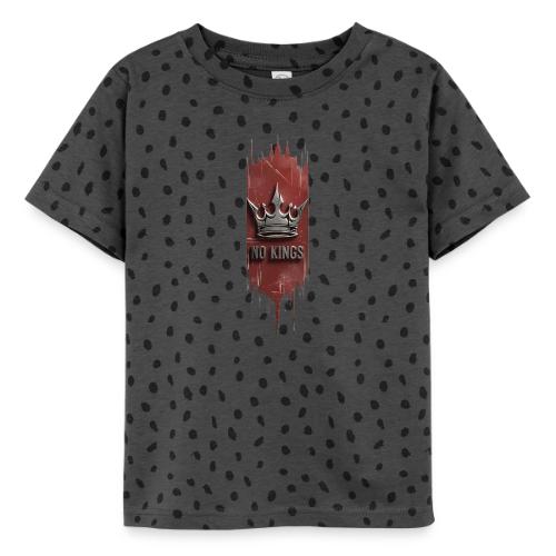 NO KINGS - Distressed Anarchy Crown - Toddler Fine Jersey T-Shirt