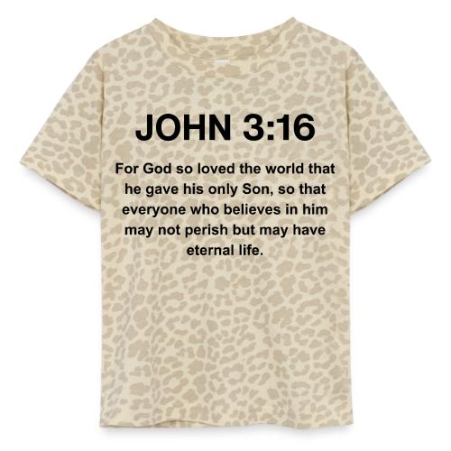 John 3:16 Christian Apparel – Bible Verse Clothing - Toddler Fine Jersey T-Shirt