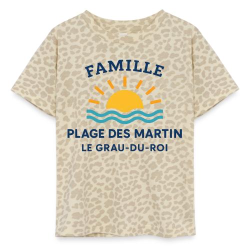 Family Beach Shirt – Plage des Martin Design - Toddler Fine Jersey T-Shirt