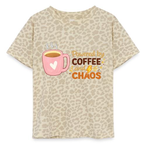 Powered by Coffee and Chaos - Toddler Fine Jersey T-Shirt