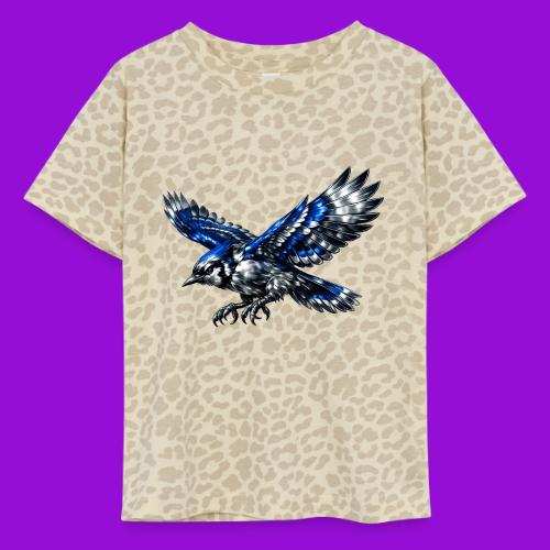 Silver Blue Jay Dive - Toddler Fine Jersey T-Shirt