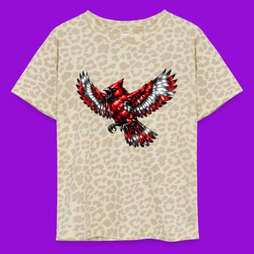 Silver Cardinal in Flight - Toddler Fine Jersey T-Shirt