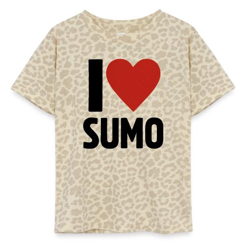 I Love Sumo – Bold Minimalist Sumo Wrestling Fan - Toddler Fine Jersey T-Shirt