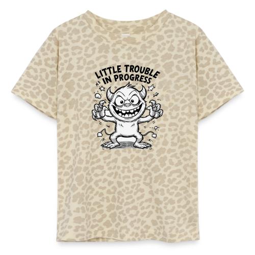 Playful Mischief Demon Illustration - Toddler Fine Jersey T-Shirt