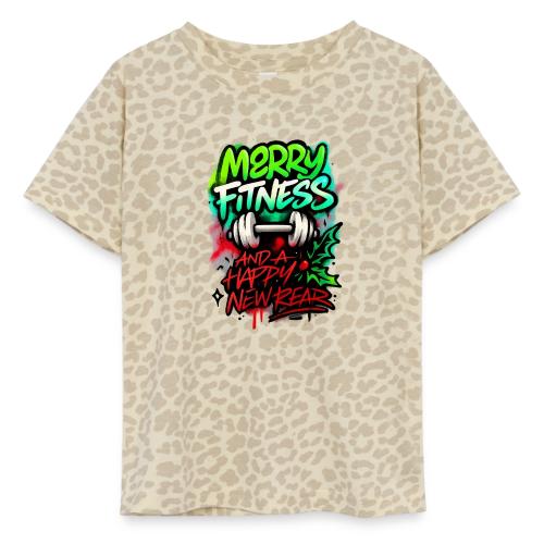 Merry Fitness Christmas Gym Humor - Toddler Fine Jersey T-Shirt