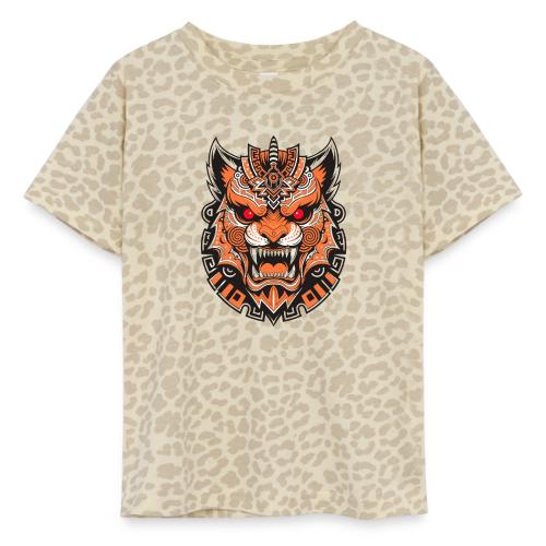 Tribal Demon Wolf Mask - Toddler Fine Jersey T-Shirt