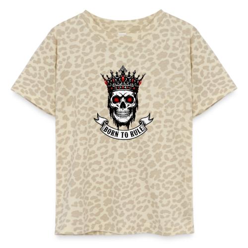 Born to Rule Skull King - Toddler Fine Jersey T-Shirt