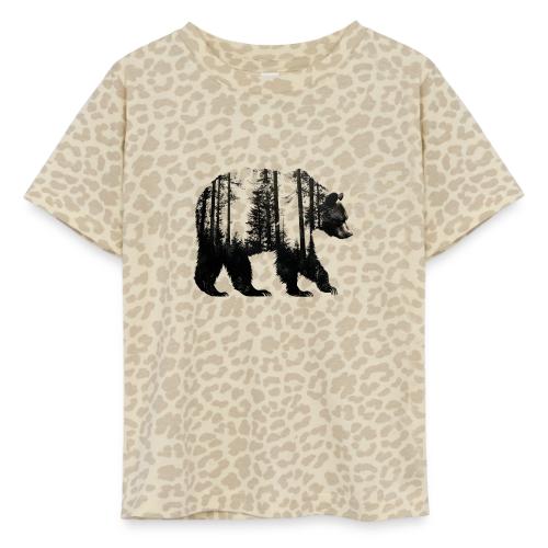 Evergreen Bear Silhouette - Toddler Fine Jersey T-Shirt