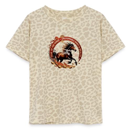 Year of the Horse Fiery Spirit T Shirt, Lunar New - Toddler Fine Jersey T-Shirt