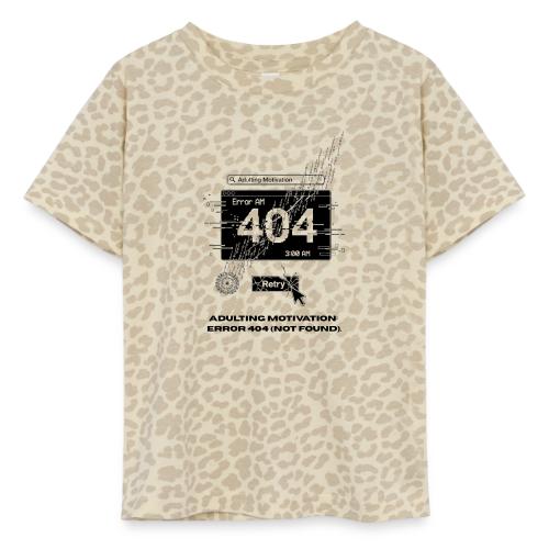 Adulting Motivation: Error 404 T-Shirt - Toddler Fine Jersey T-Shirt