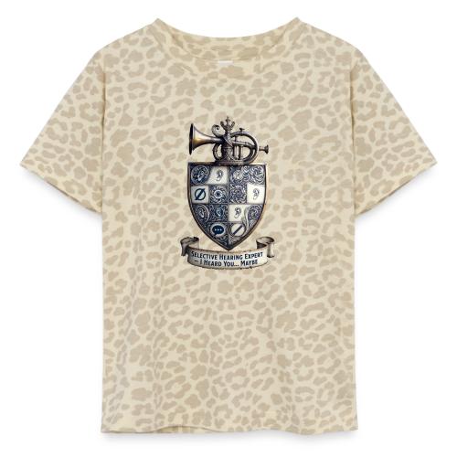 Selective Hearing Expert Crest T Shirt - Toddler Fine Jersey T-Shirt